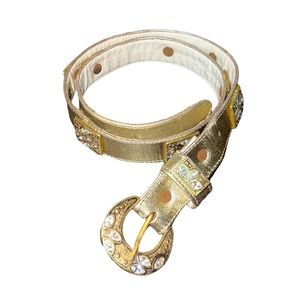 Vintage Sepcoeur Gold Embellished Belt Vintage